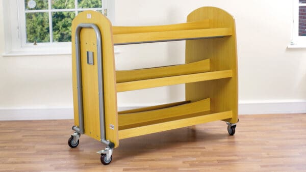 Double Sided Mobile Lunchbox Trolley