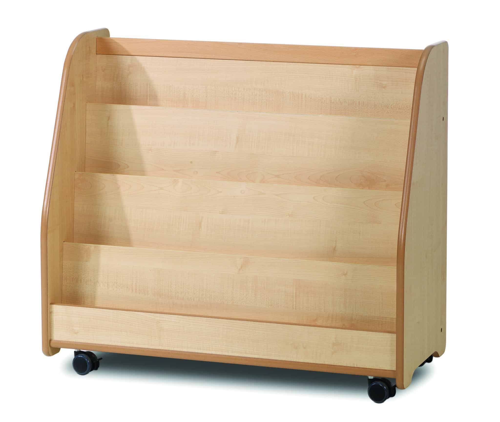 Mobile Tall Book Display Unit Forward Furniture