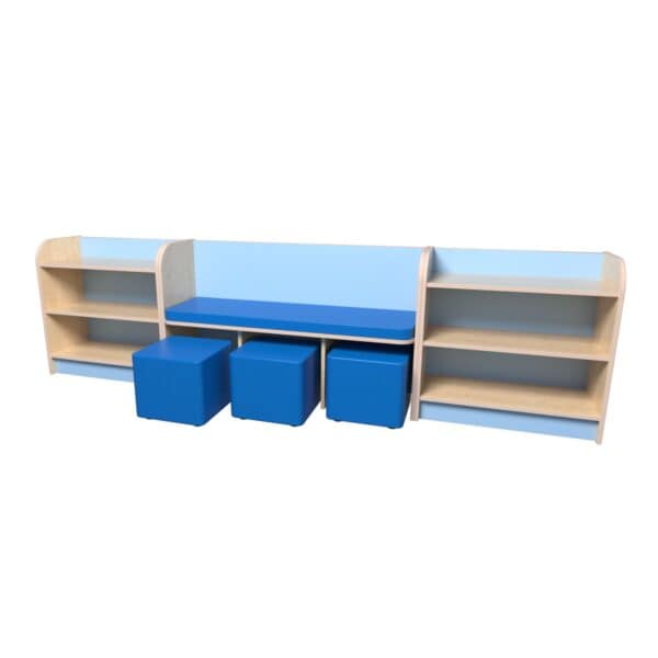 Creative Library Reading Bench Set